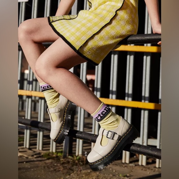 Dr. Marten Bethan T-Bar Platform Shoe - Picture 2 of 12